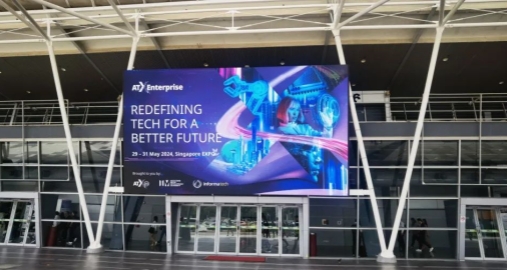 探索“新”地，，，，，，，共商数智 | 腾博汇游戏官方网站智能首秀新加坡亚洲科技展